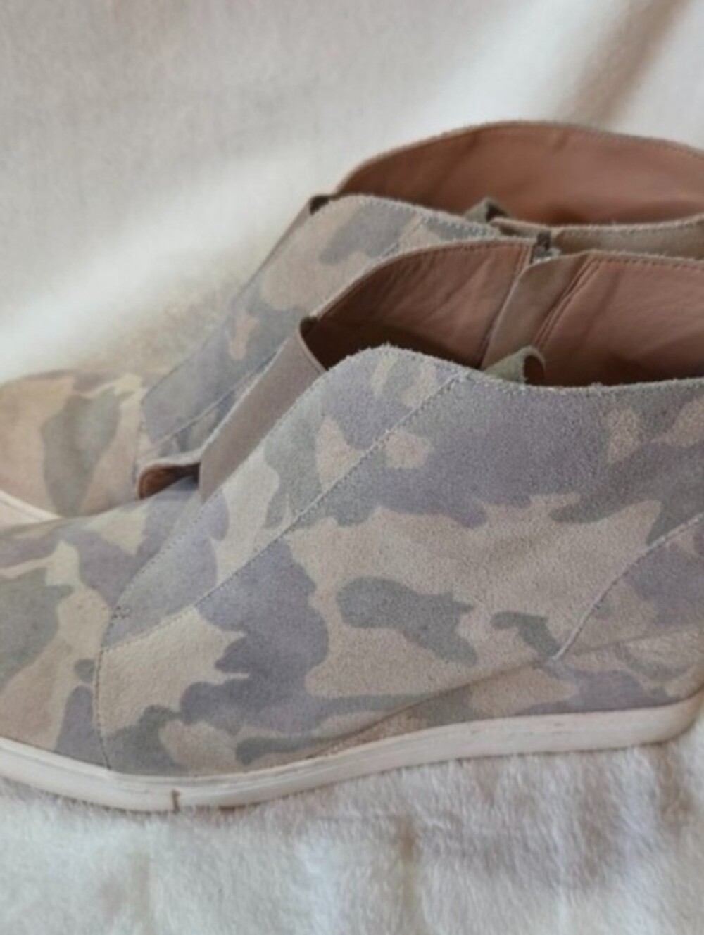Paolo Camoulfage Wedge Boot Size 12